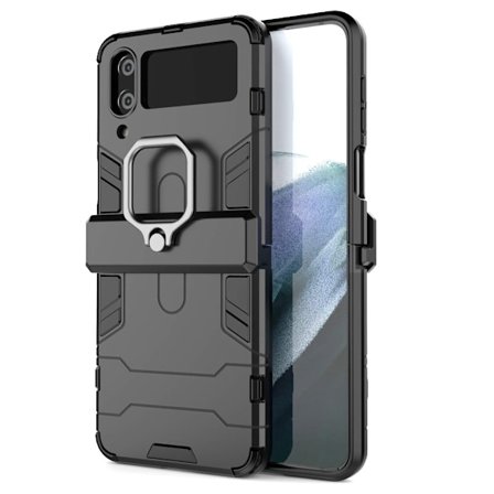 Ring Guard-fodral - Samsung Galaxy Z Flip4 - Svart
