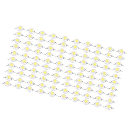 3W High Power LED Perler Lysemitterende Diode Chips SMD til DIY Belysningsarmaturer Hvid