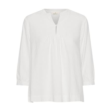 Basic Apparel Nedel Tunique Bluse Hvid, Dame