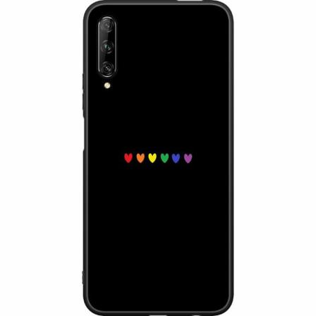 Huawei P Smart Pro 2019 Svart Skal Pride Hearts