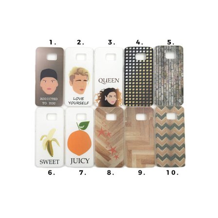 Skal med motiv Samsung S7 Edge