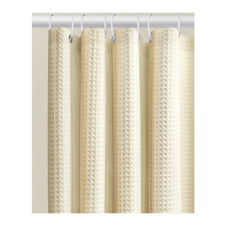 120180 Paksu jacquard-vohveli kylpyhuoneen suihkuverho ilmainen reikä