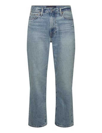 Abercrombie & Fitch Loose Medium Dry Process 5 Pocket - Blue - 34 x 32