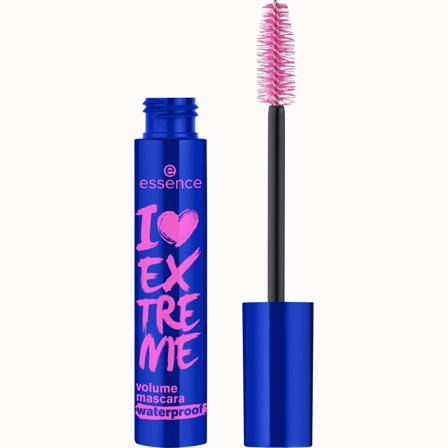 essence I LOVE EXTREME mascara occhi effetto volumizzante resistente all'acqua 12ml - Mascara Waterproof