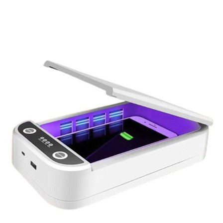 Desinfeksjon boks multifunksjonell mobil telefon trådløs lader desinfeksjon boks