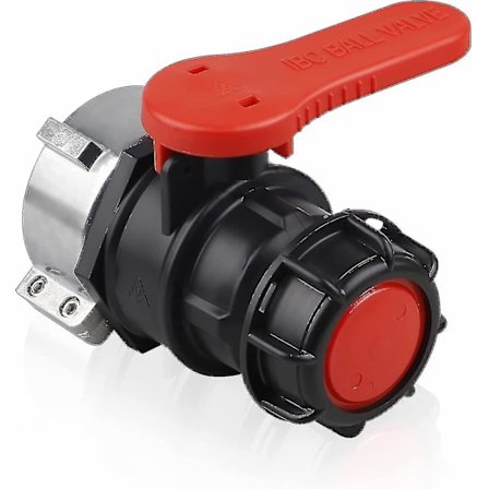 IBC Tank Adapter, Tankventil for IBC Tank, IBC Adapter for Tank, IBC Tankkran DN50 (75 mm)