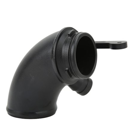 Highflow Indløb Turbo Albue Rør KD1088BK Forseglede Sort Rustfri Udskiftning Til MK7 Sportwagen Gen3 2.0T