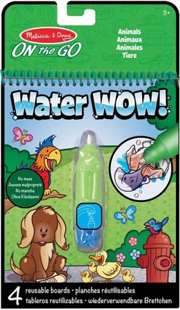 Melissa and Doug Water Wow! Animals Flerfarvet, Børn & Forældre, Motorik & Bevægelse, Aktivitetslegetøj