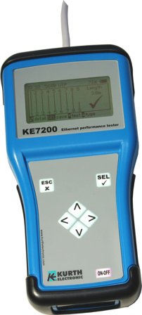 Kurth Electronic KE7200 Lan-Kabeltester, Måleinstrument