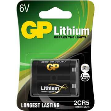 Batteri 2CR5 Foto Lithium