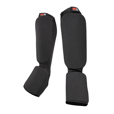 Gorilla Wear Gear Jefferson Shin Guards, Black