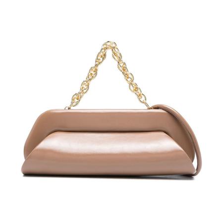 THEMOIRè Dioni Shiny Taske Brun, Dame Clutch, Størrelse: ONE Size