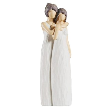 Mor og datter-figurer, mor-datter-klemfigur-statuer, mor-datter-gaver, soveromsdekorasjon