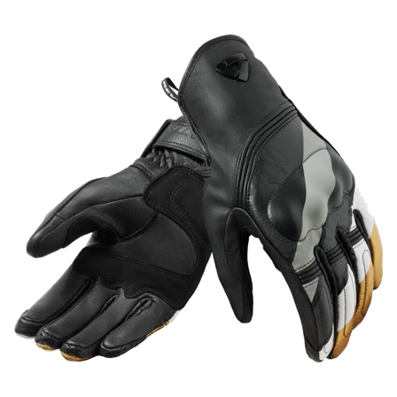 Mănuși Moto Rev'It! Redhill Pentru Femei negru/galben ocru S