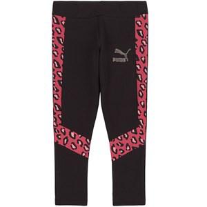 Kids - Puma Black Summer Roar Leggings 4-5 Years - Bottoms - 4-5 years - Black - Mädchen