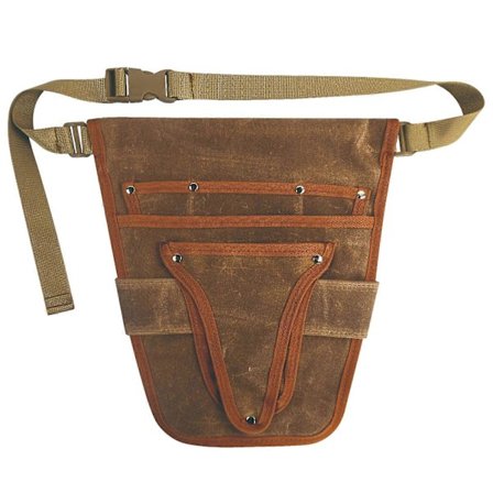 Hageverktøy midjeveske belte vanntett hageverktøyforkle med lomme hengende pose for menn kvinner justerbare forklær multi