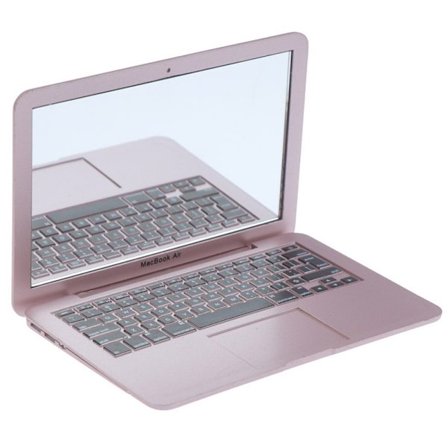 Jente mini lomme bærbar form sminke klart speil baby speil