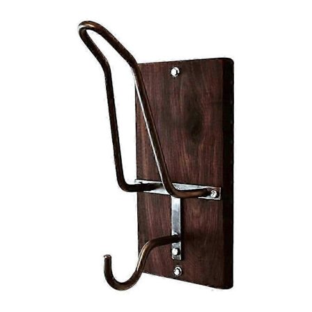 Robust vægmonteret hjelmholder med 180-graders rotation til holdbar opbevaring af motorcykelhjelm