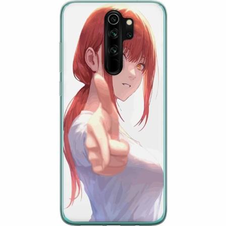 Xiaomi Redmi Note 8 Pro Genomskinligt Skal Makima Chainsaw Ma