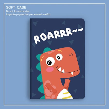 Stilrent skal för iPad 102022 litet tiger tänder tum söt