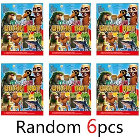 Italian Brainrot AI Eläimet Tung Tung Tung Sahur Figuuri Tralalelo Tralala Figuriininukke Lelu Työpöytä Koriste Malli Ornamentti Lahja