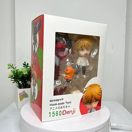29cm Motorsåg Man Denji Anime Figur Denji/ power Action Figur 1560 Motorsåg Man Denji Figurine Vuxen Samlarobjekt Modell Doll Toy C