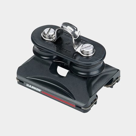Harken 22mm Car - Fixed Sheaves, Eyestrap (2729)