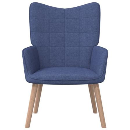 Vidaxl Vilstol Blå Tyg Blå