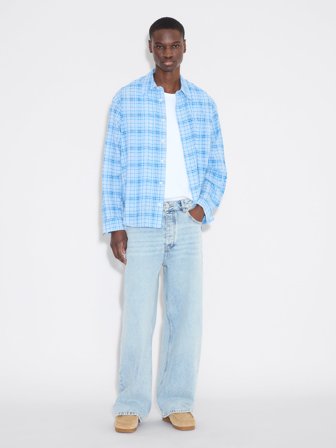 Holzweiler Loose-Fit Jeans - Blue Washed - Men's - 30/34