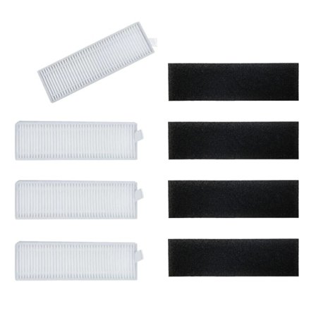 4-pakkaus HEPA-suodatin Viomi V3 MAX, Xioami Vacuum Mop Essential White