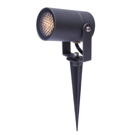 LightsOn Luna 5148 Bakkespotlys mørkgrå, 5 W, 350 lm, Belysning