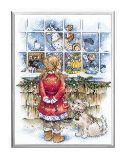 Broderikit Billede Forventningfuld - Oven