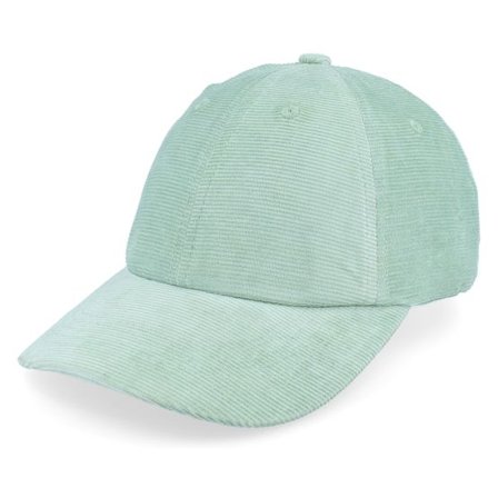 Dedicated - Grön unconstructed Keps - Soft Cap Slussen Corduroy Base Granite Green Dad Cap @ Hatstore