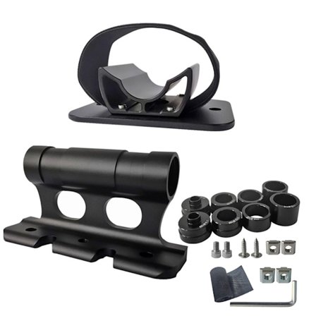 2 st Cykel Snabbkoppling Legering-Gaffelblock Fästen Bilhållare för Bil Pickup-Flak