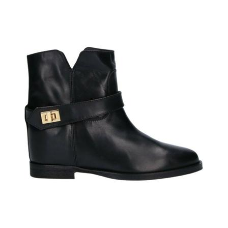 Via Roma 15 Ankle Laarzen , Zwart , Dames , Maat: 39 EU Enkellaarsjes
