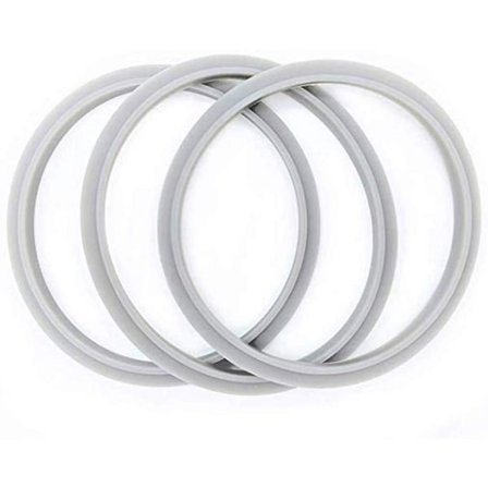 Pakkaus, jossa 10 silikonista O-rengasta Nutribullet 600 Pro 900 -sarjaan, harmaa, 85 g