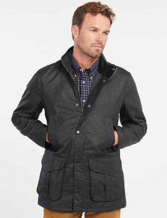 Barbour Barbour Hereford Wax - Black - XL
