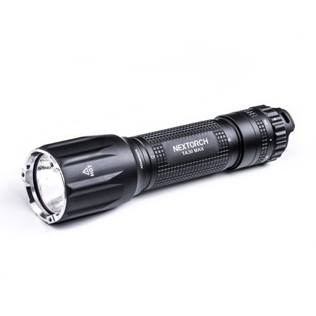 NexTorch TA30 MAX 2100 lm Tactical Flashlight flashlights Black OneSize