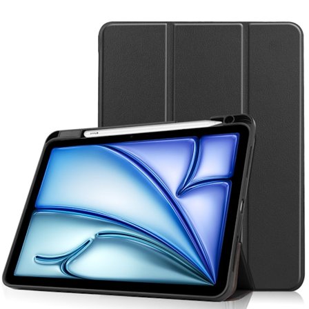 Apple iPad Air 11 7th Gen (2025) Fodral Tri-Fold Med Pencil-håll