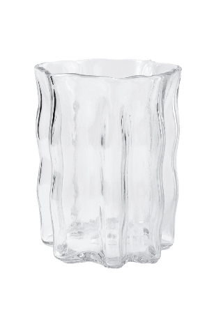 Åhléns Home Cylindervas och ljuslykta LEIA 15 cm Ljuslyktor & ljushållare Transparant ONESIZE