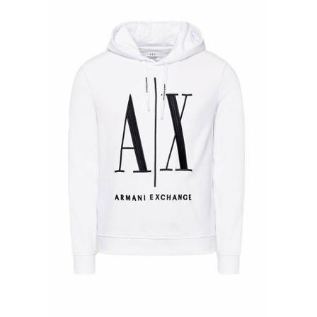 Armani Exchange, Sweatshirts Wit, Heren, Maat:L,Katoen