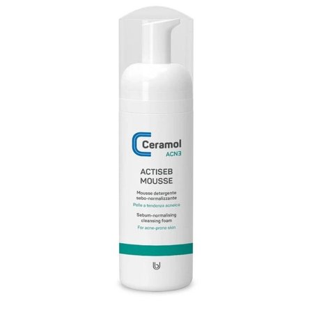 Ceramol Actiseb Mousse Detergente 150ml per Pelle Sensibile