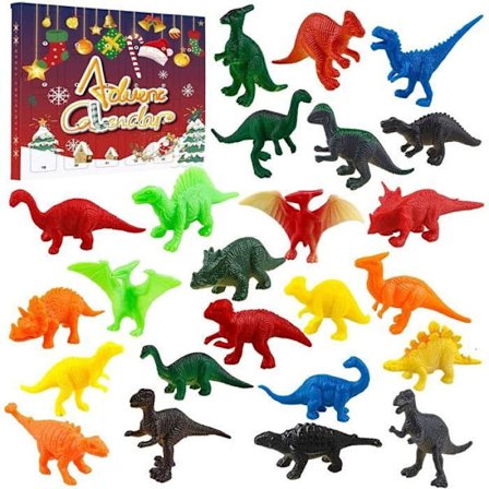 2023 Adventskalender Dinosaurie Leksak Barnens Adventskalender Dinosaurie Figurspel Presenter till Pojkar Flickor