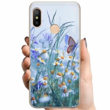 Xiaomi Redmi 6 Pro Tpu Mobilskal Blommor
