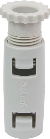 Pipelife 521717 Skjøtemutter med skruelås, halogenfri For rørdiameter Ø16 mm, Installasjonsmaterial