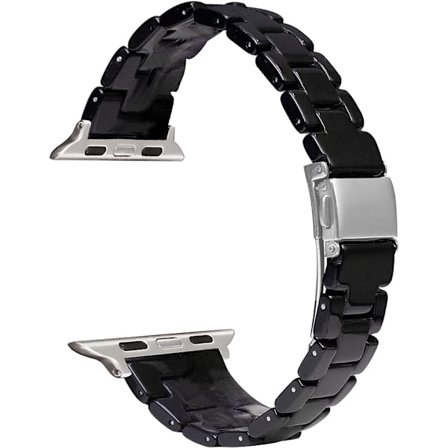 Smal Smal Hartsrem Lyx för Damer Flickor Kvinnor, Kompatibel med Apple Watch Serie 8 7 41 mm, Serie 6 5 4 SE 40 mm, Serie 3 2 1 38 mm