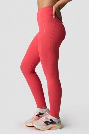 ICANIWILL - Essential Cardio Tights Dark Pink Peach- Training Strumpfhose - Damen - ICIW