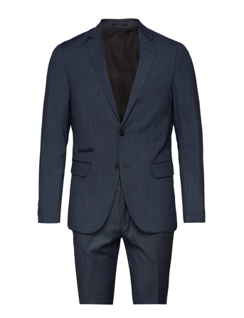 Lindbergh | Checked Mens Suit | 58