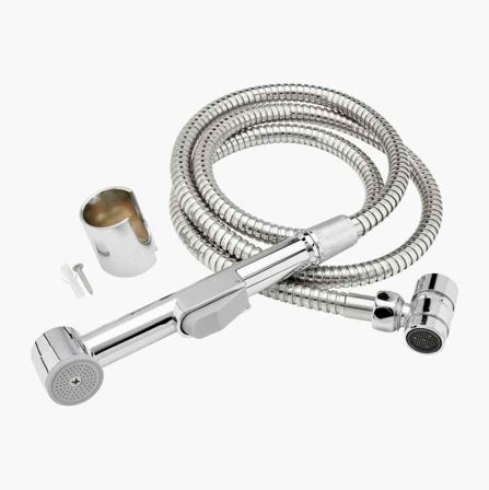 Krandusch Set 1.5 m Slang M22/M24 Mässing Rostfritt Stål ABS - Biltema