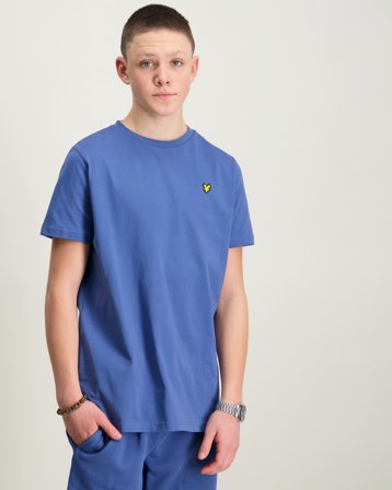 Lyle & Scott Plain T-shirt Blå T-skjorter Gutt - Kids Brand Store
